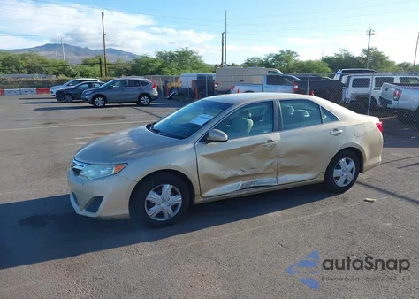 2012 Toyota Camry Le from USA, damaged, VIN 4T1BF1FK3CU512155